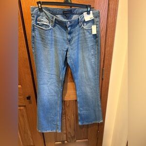 Aeropostale Super Low Rise Flare Stretch Jeans New 16R NWT Size 16 Aero